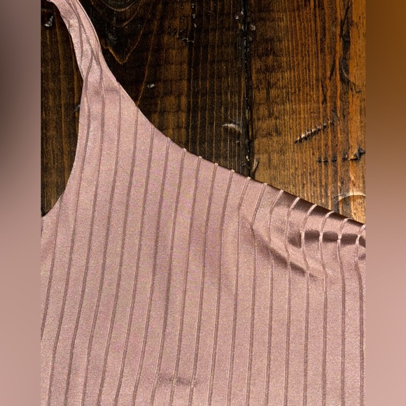 Aerie Ribbed Shine Asymmetrical One Piece Swimsuit XL - Picture 5 of 7